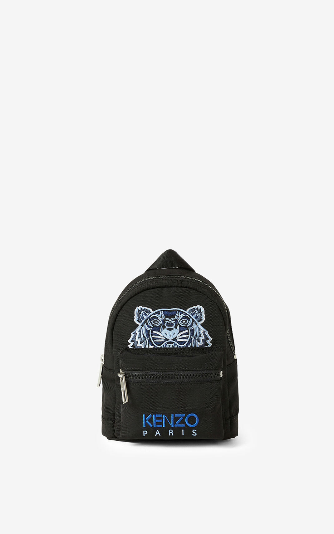 Sac À Dos Kenzo Femme Mini Toile Kampus Tiger Noir VLERK-0847